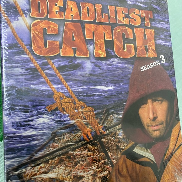 🎈Sale 🎈2 for $10 NWOT Deadliest Catch season 3 three disc set Sig Phil Blake - Picture 5 of 8